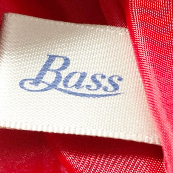 G. H. Bass Maine USA Fully Lined Zip Front Hood Windbreaker Jacket Red White❤️🤍 - Picture 13 of 13